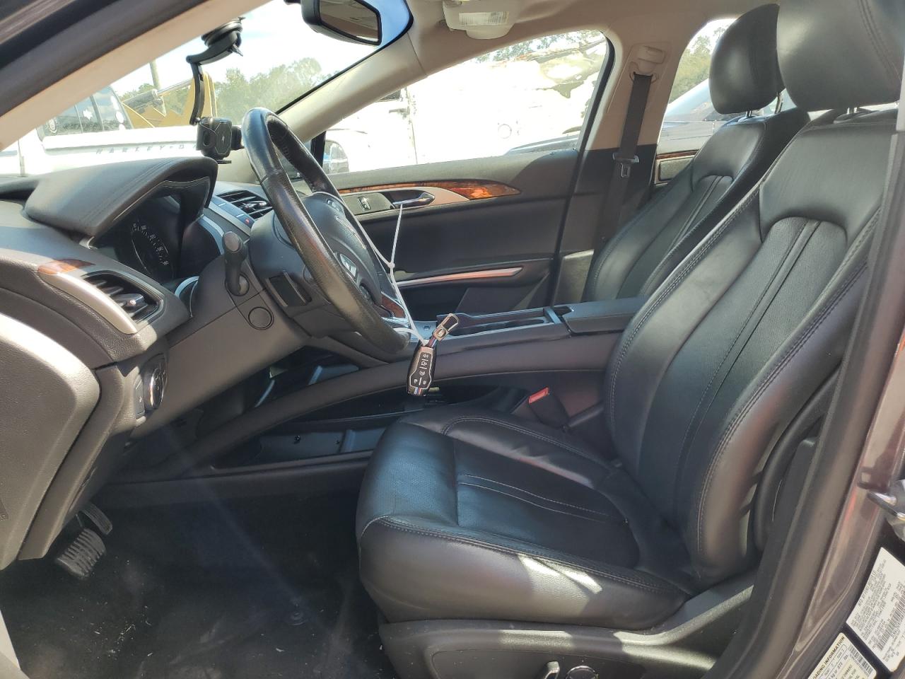 2013 Lincoln MKZ VIN 3LN6L2G97DR818845 Copart auction photo, water/flood / side damage thumbnail 7