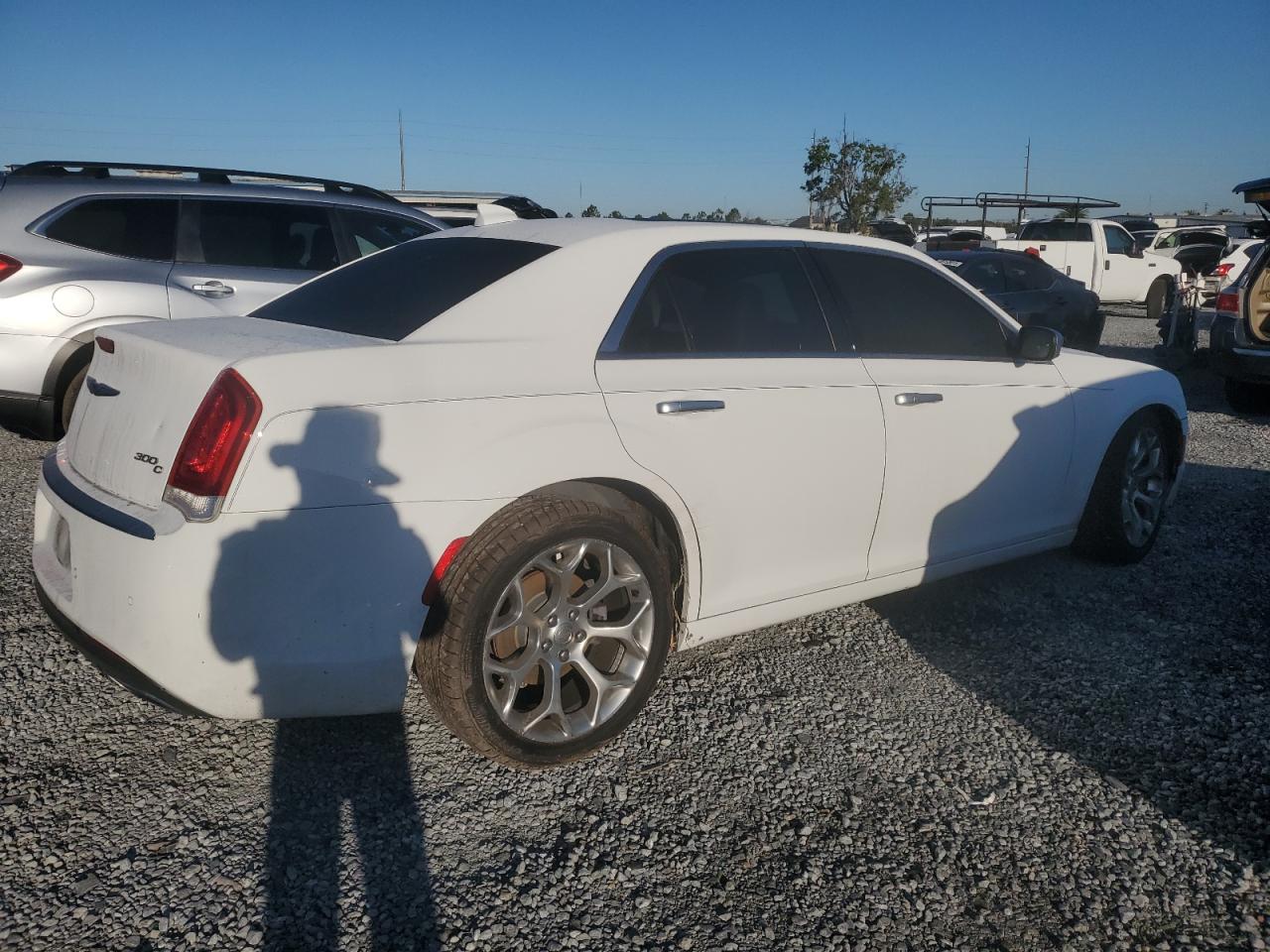 2018 Chrysler 300 VIN 2C3CCAPT7JH175034 Copart auction photo, front end / side damage thumbnail 3
