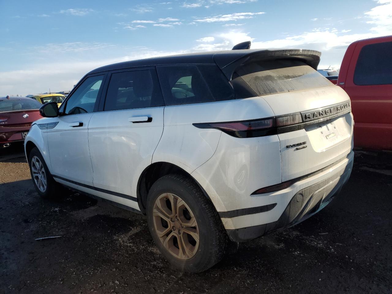 2020 Land Rover Range Rover VIN SALZJ2FX7LH056410 Copart auction photo, side / rear end damage thumbnail 2
