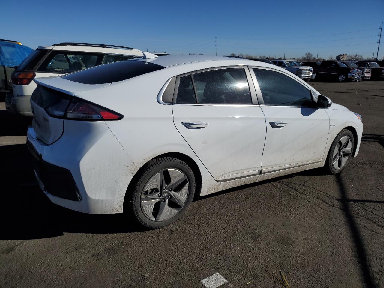 2020 Hyundai IONIQ VIN KMHC05LC9LU213991 Copart auction photo, rear end damage thumbnail 3