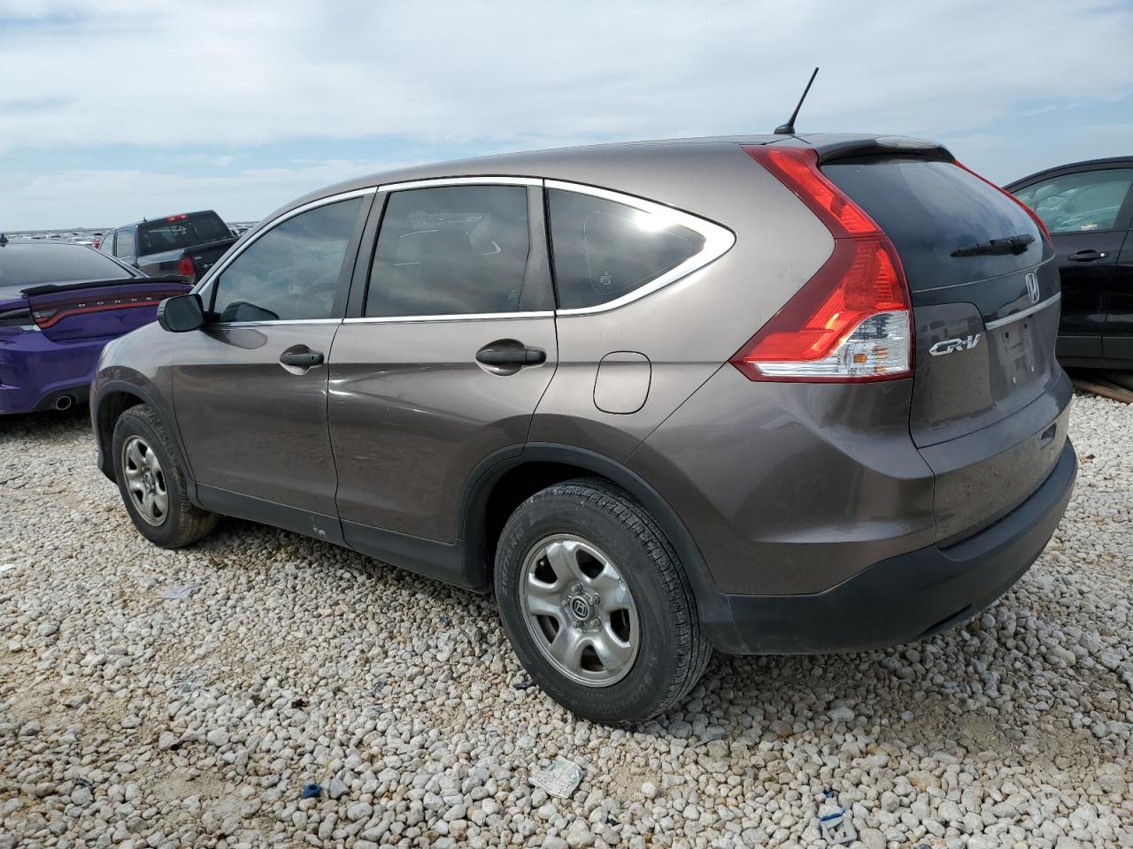 2013 Honda CR-V VIN 3CZRM3H33DG703163 Copart auction photo, front end / frame damage damage thumbnail 2