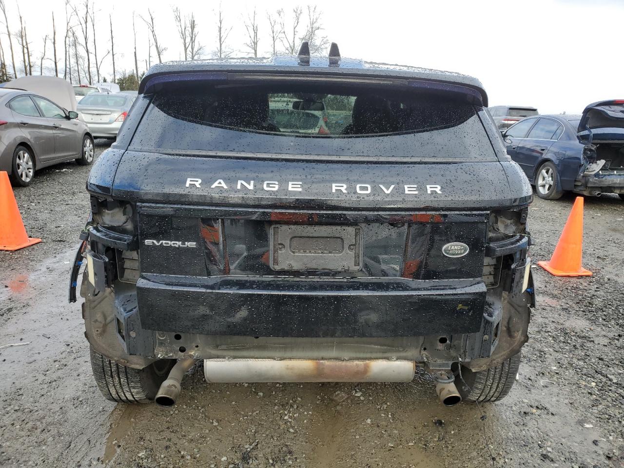 2017 Land Rover Range Rover VIN SALVP2BG8HH231810 Copart auction photo, rear end damage thumbnail 6