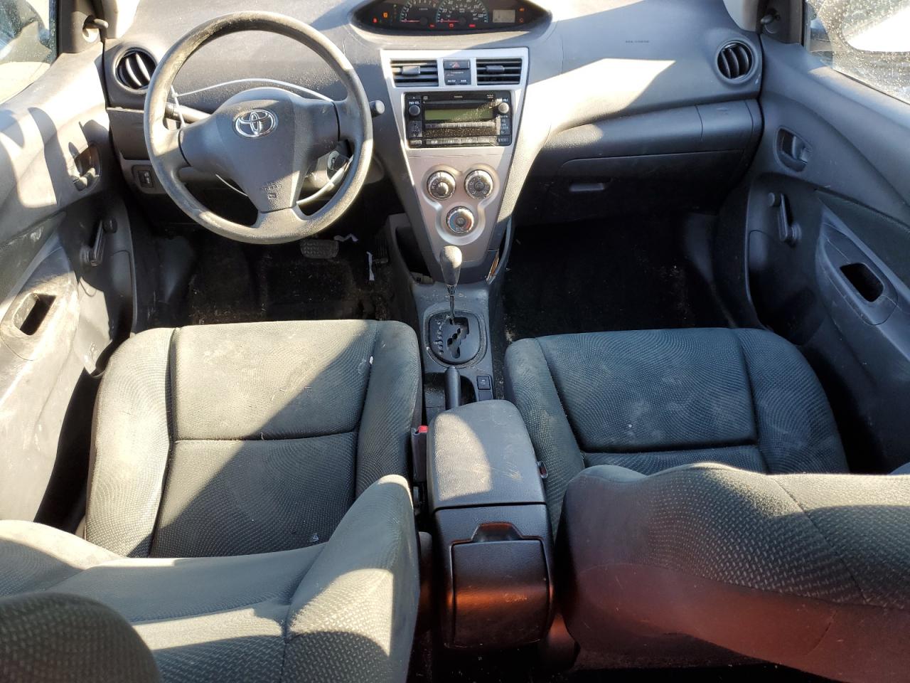 2010 Toyota Yaris VIN JTDBT4K38A1366668 Copart auction photo, front end damage thumbnail 8