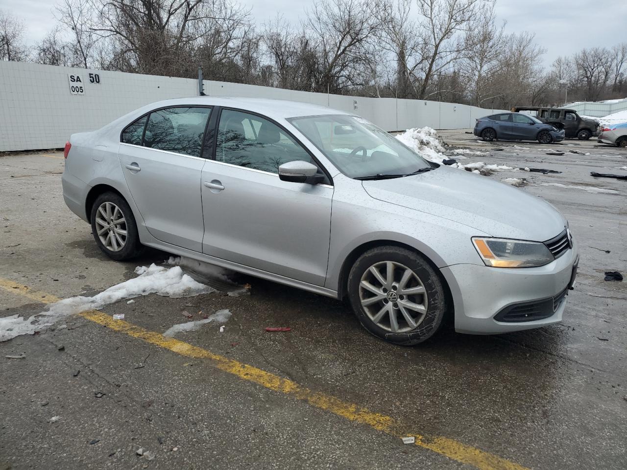2014 Volkswagen Jetta VIN 3VWD07AJ0EM279047 Copart auction photo, front end damage thumbnail 4