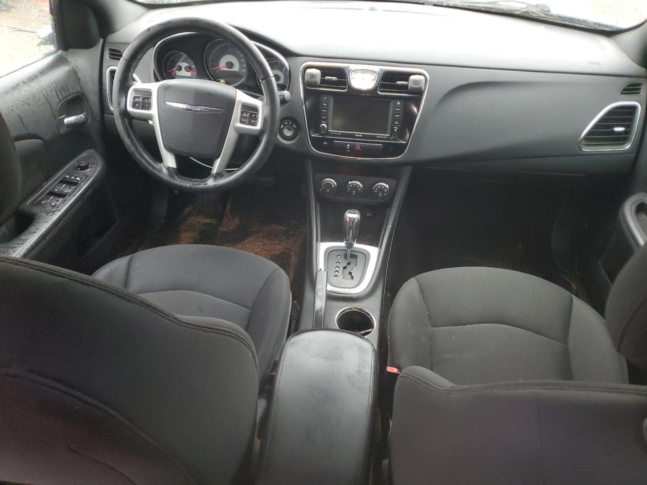 2011 Chrysler 200 VIN 1C3BC1FBXBN522479 Copart auction photo, side / front end damage thumbnail 8