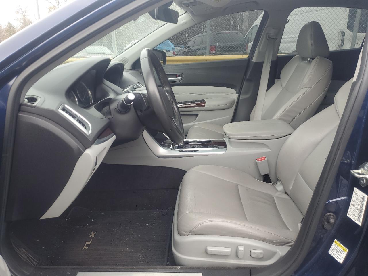 2015 Acura TLX VIN 19UUB1F52FA005001 Copart auction photo, side damage thumbnail 7
