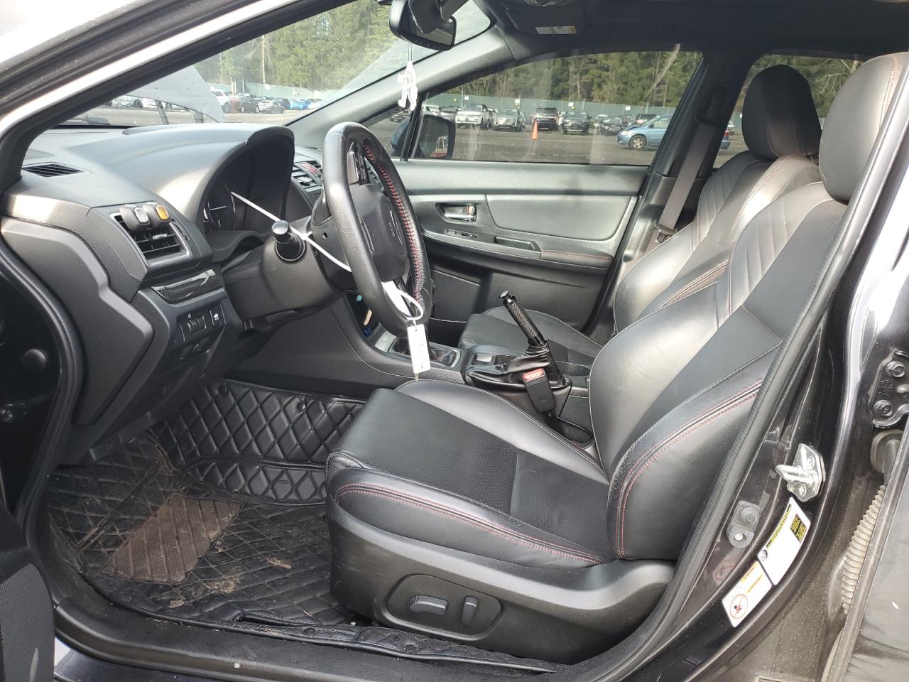 2015 Subaru WRX VIN JF1VA1G60F9826943 Copart auction photo, all over damage thumbnail 7