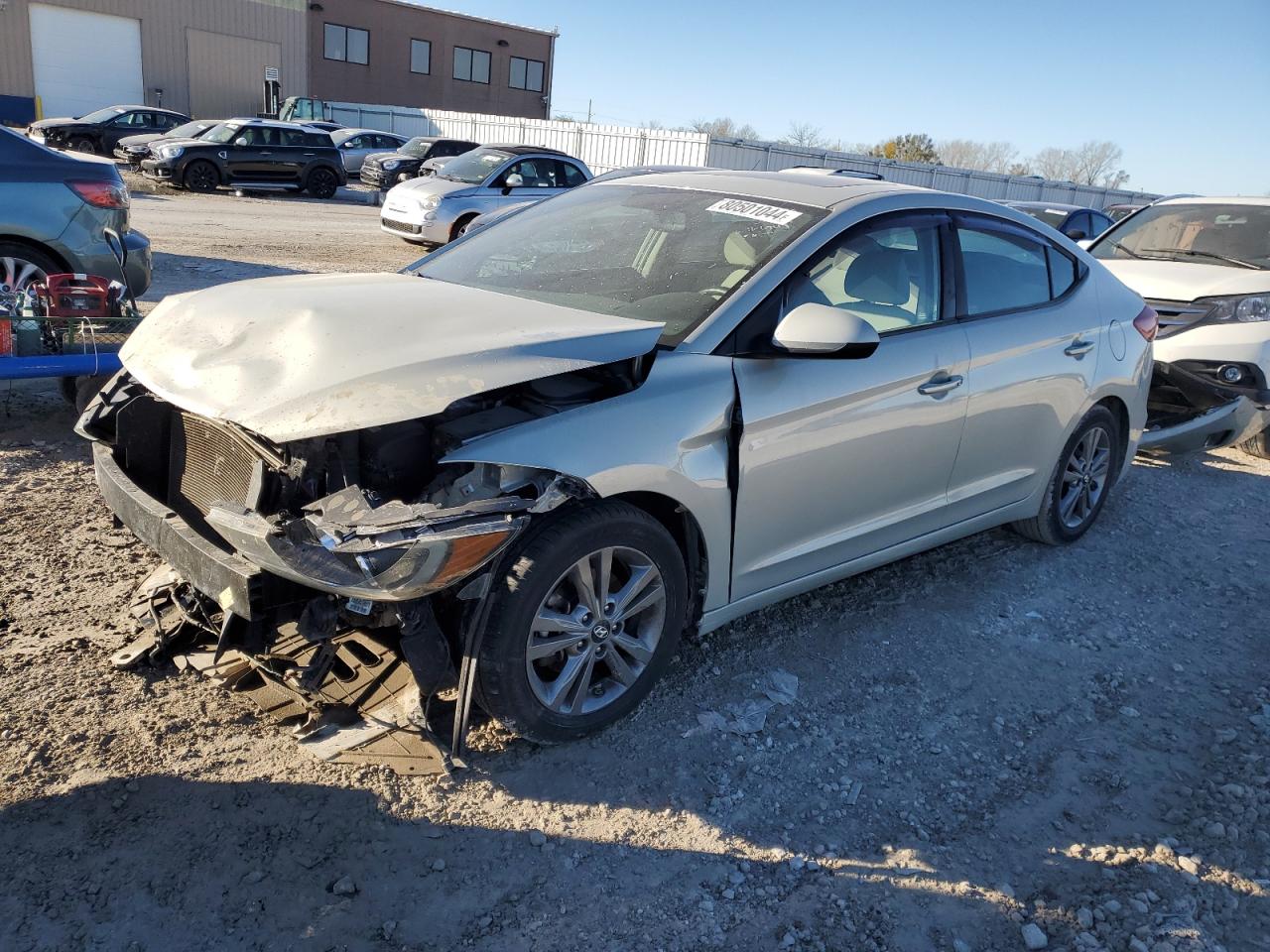 2017 Hyundai Elantra VIN 5NPD84LF1HH124505