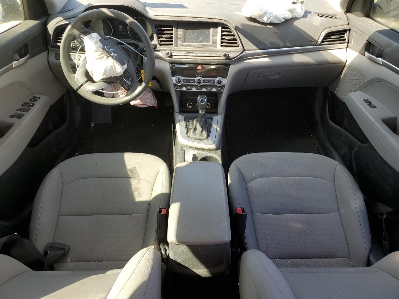 2020 Hyundai Elantra VIN 5NPD74LF1LH555292 Copart auction photo, front end / side damage thumbnail 8