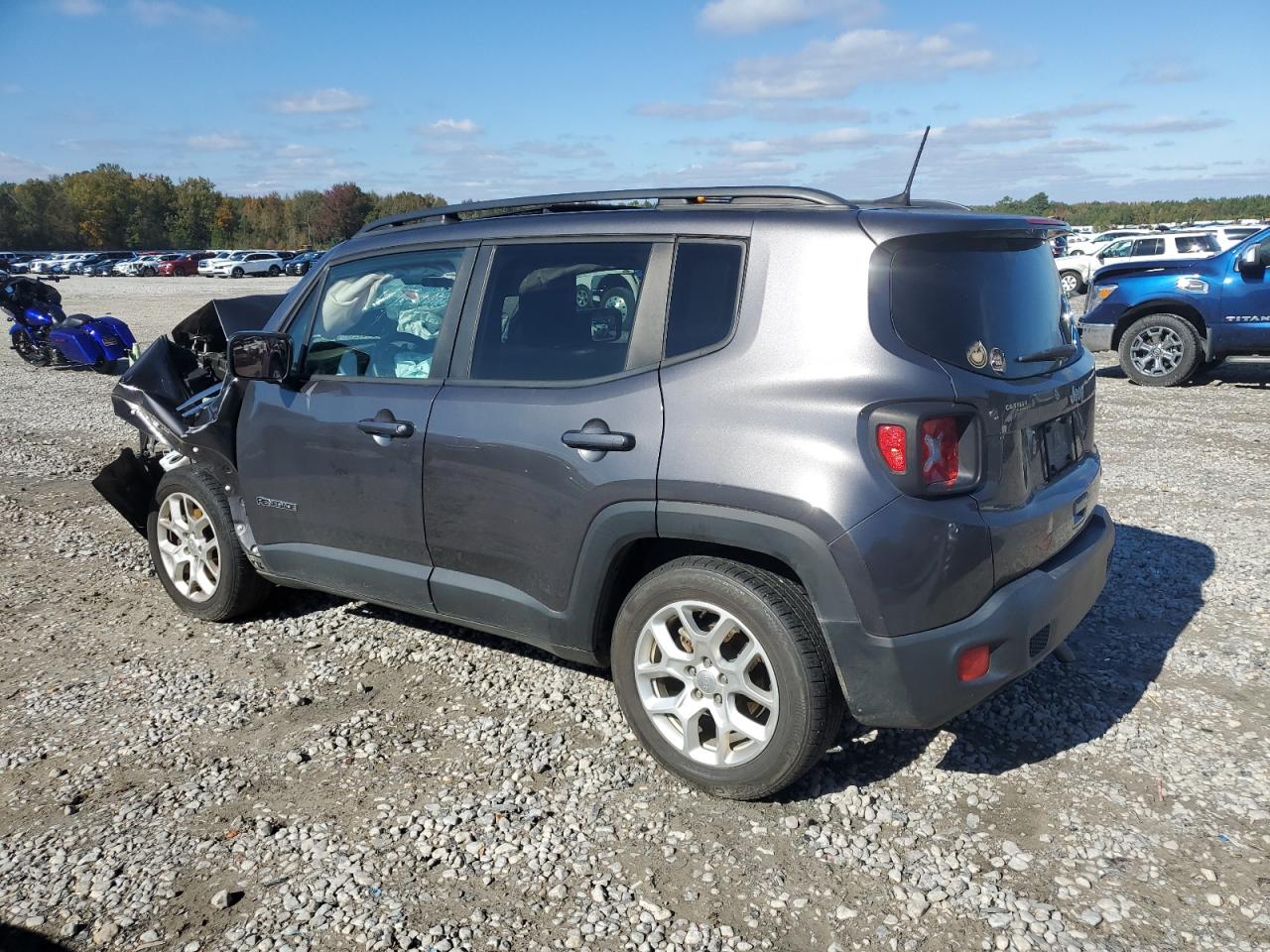 2018 Jeep Renegade VIN ZACCJABBXJPJ14305 Copart auction photo, front end damage thumbnail 2