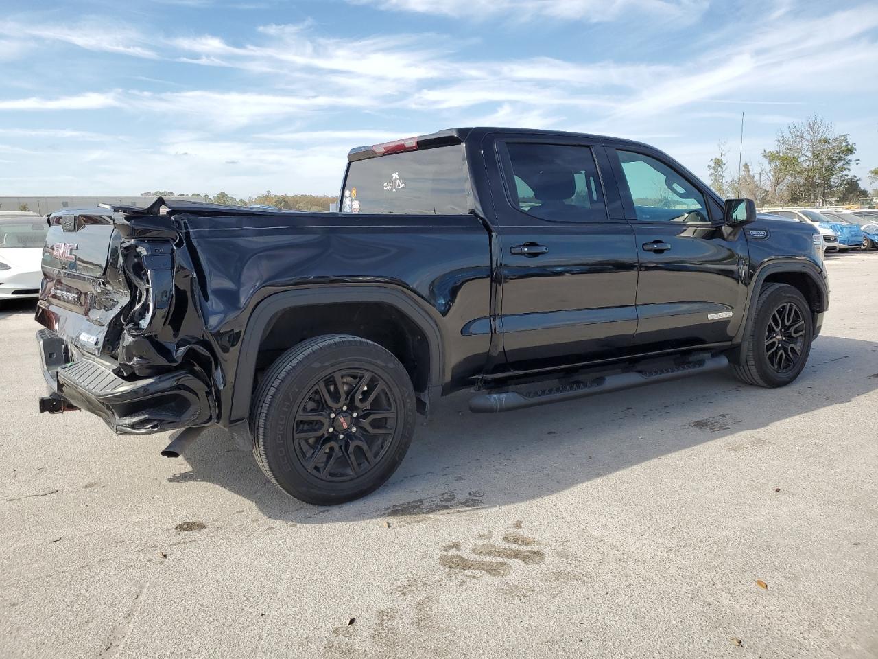 2021 GMC Sierra VIN 1GTP8CED6MZ382542 Copart auction photo, rear end / front end damage thumbnail 3