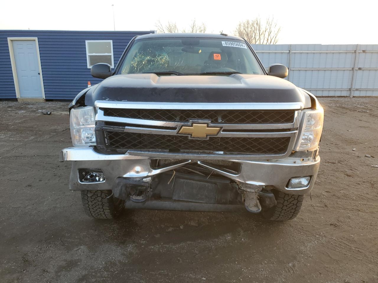 2011 Chevrolet Silverado VIN 1GC1KYEG3BF258161 Copart auction photo, all over damage thumbnail 5