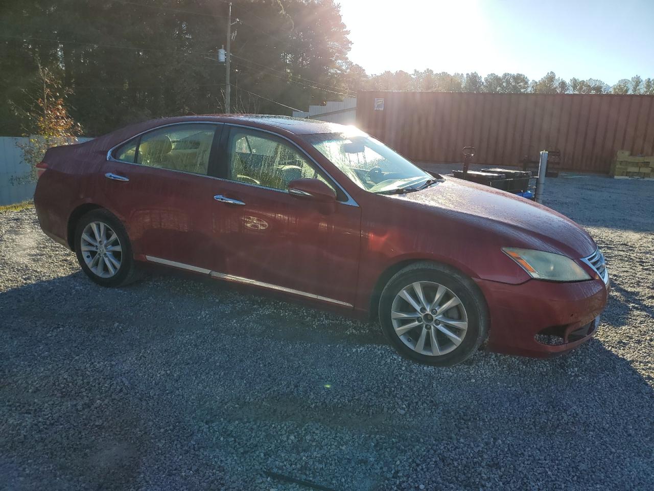 2010 Lexus ES VIN JTHBK1EG1A2391128 Copart auction photo, vandalism / minor dent/scratches damage thumbnail 4