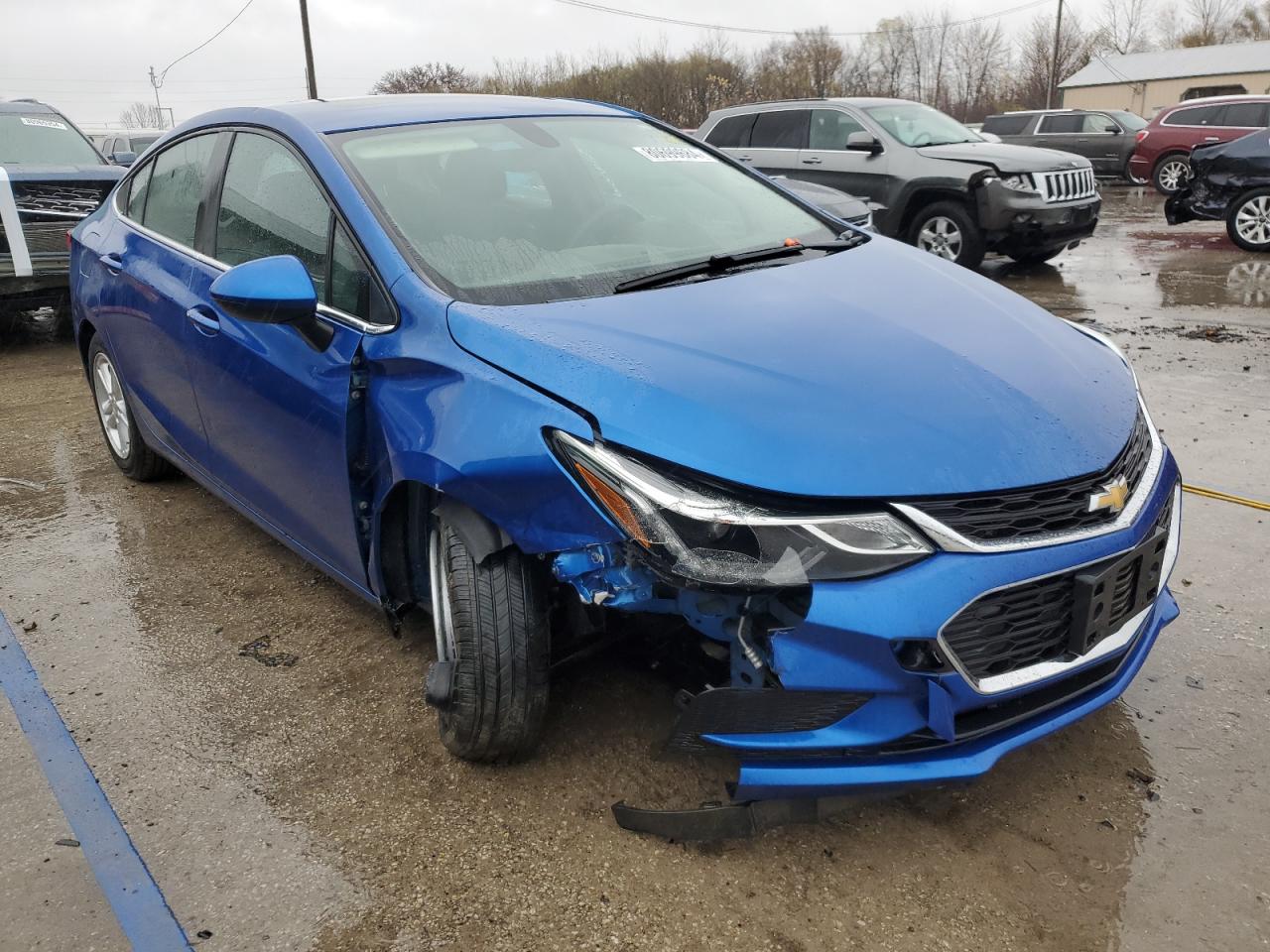 2018 Chevrolet Cruze VIN 1G1BE5SM3J7212268 Copart auction photo, front end / undercarriage damage thumbnail 4