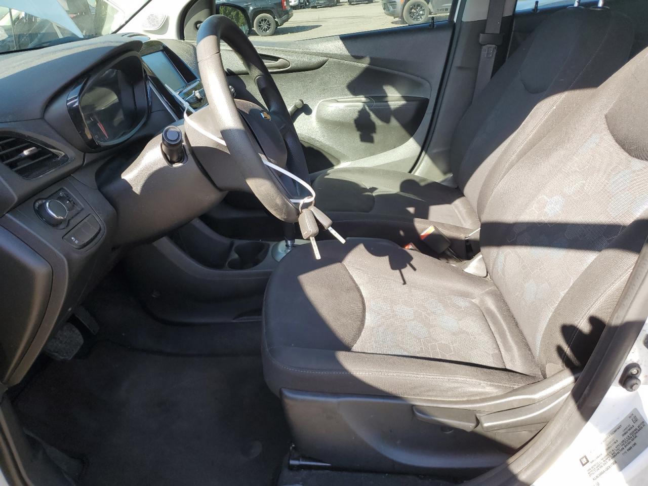 2016 Chevrolet Spark VIN KL8CB6SA1GC617408 Copart auction photo, front end / side damage thumbnail 7
