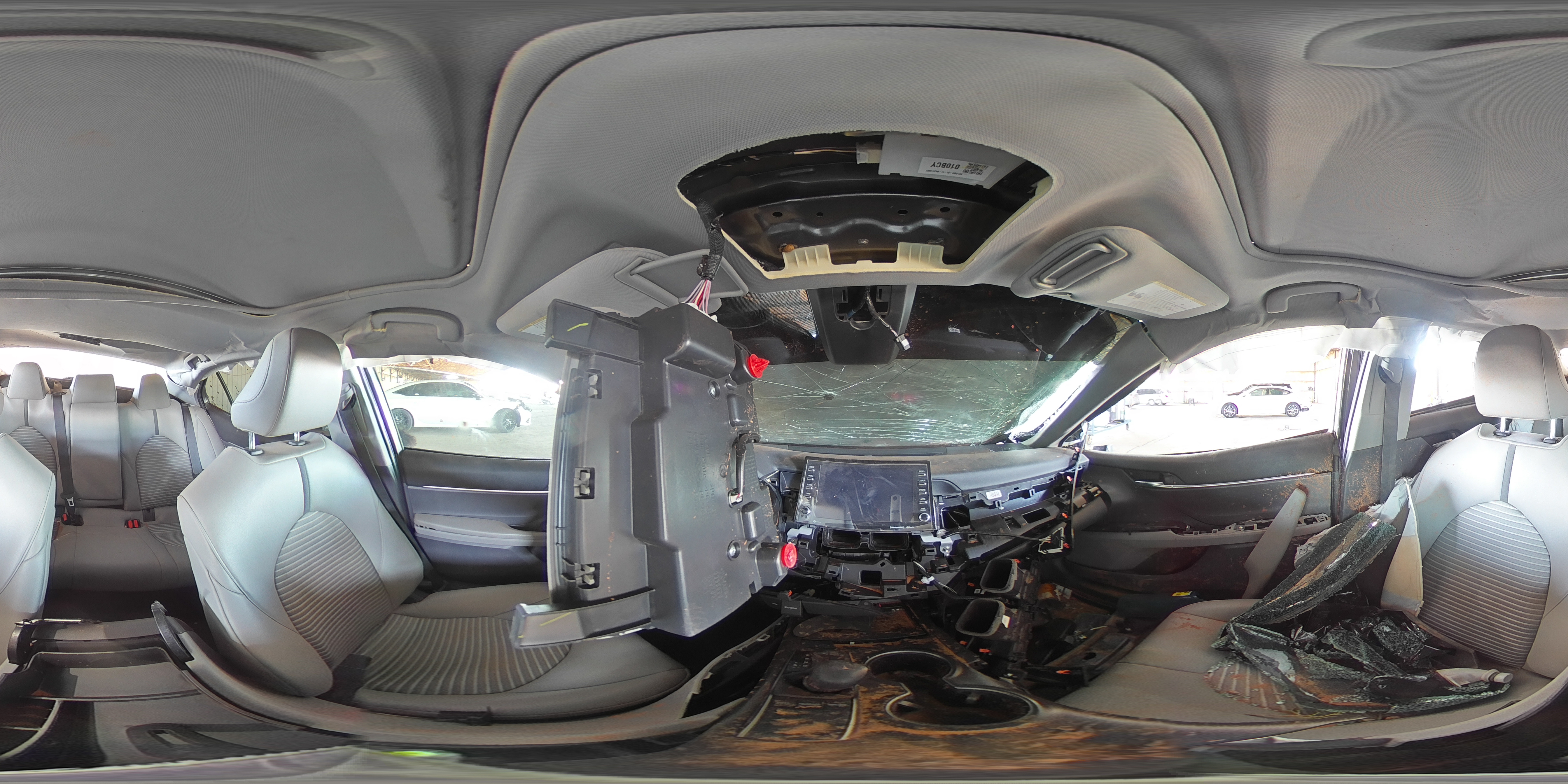 2023 Toyota Camry VIN 4T1S11AK1PU772758 Copart auction photo, rollover damage thumbnail 13