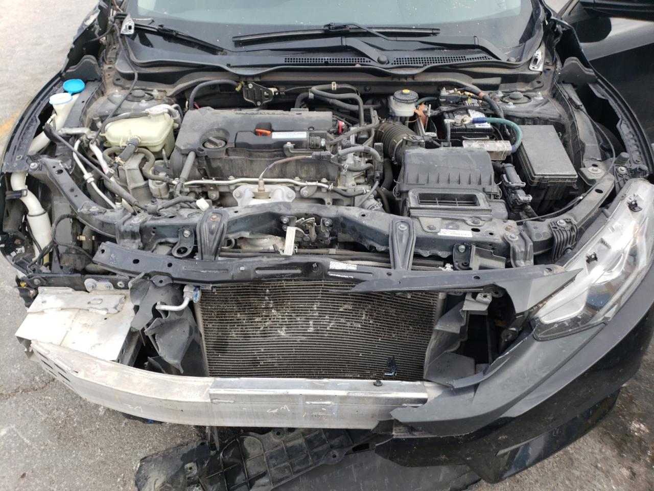 2016 Honda Civic VIN 19XFC2F52GE079284 Copart auction photo, front end / minor dent/scratches damage thumbnail 11
