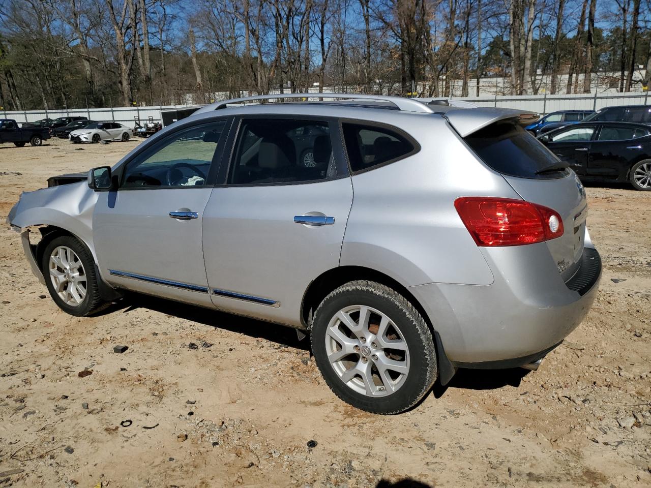 2011 Nissan Rogue VIN JN8AS5MT1BW568570 Copart auction photo, front end damage thumbnail 2