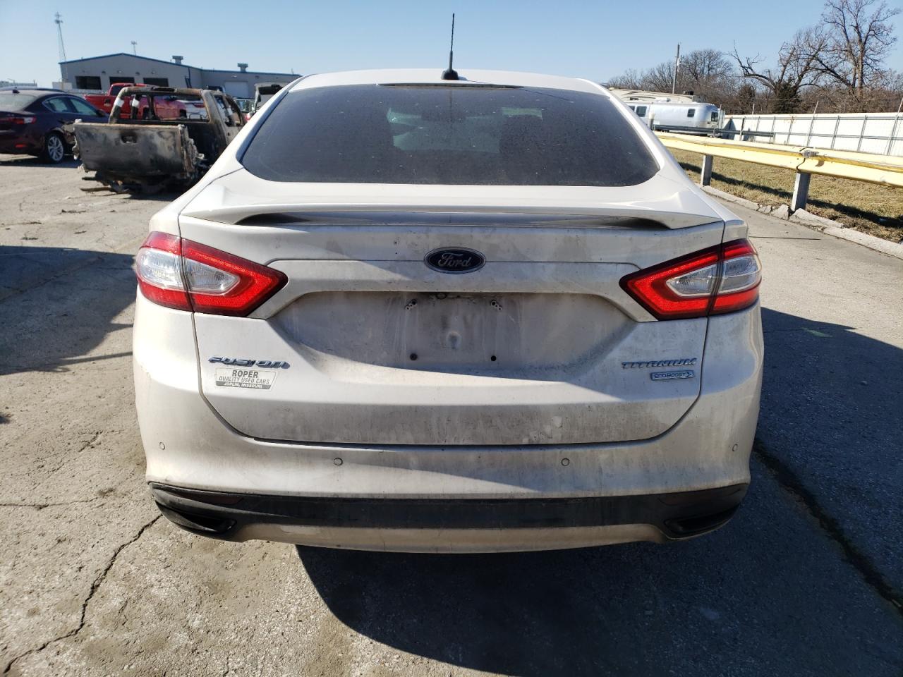 2013 Ford Fusion VIN 3FA6P0K99DR153120 Copart auction photo, front end / hail damage thumbnail 6