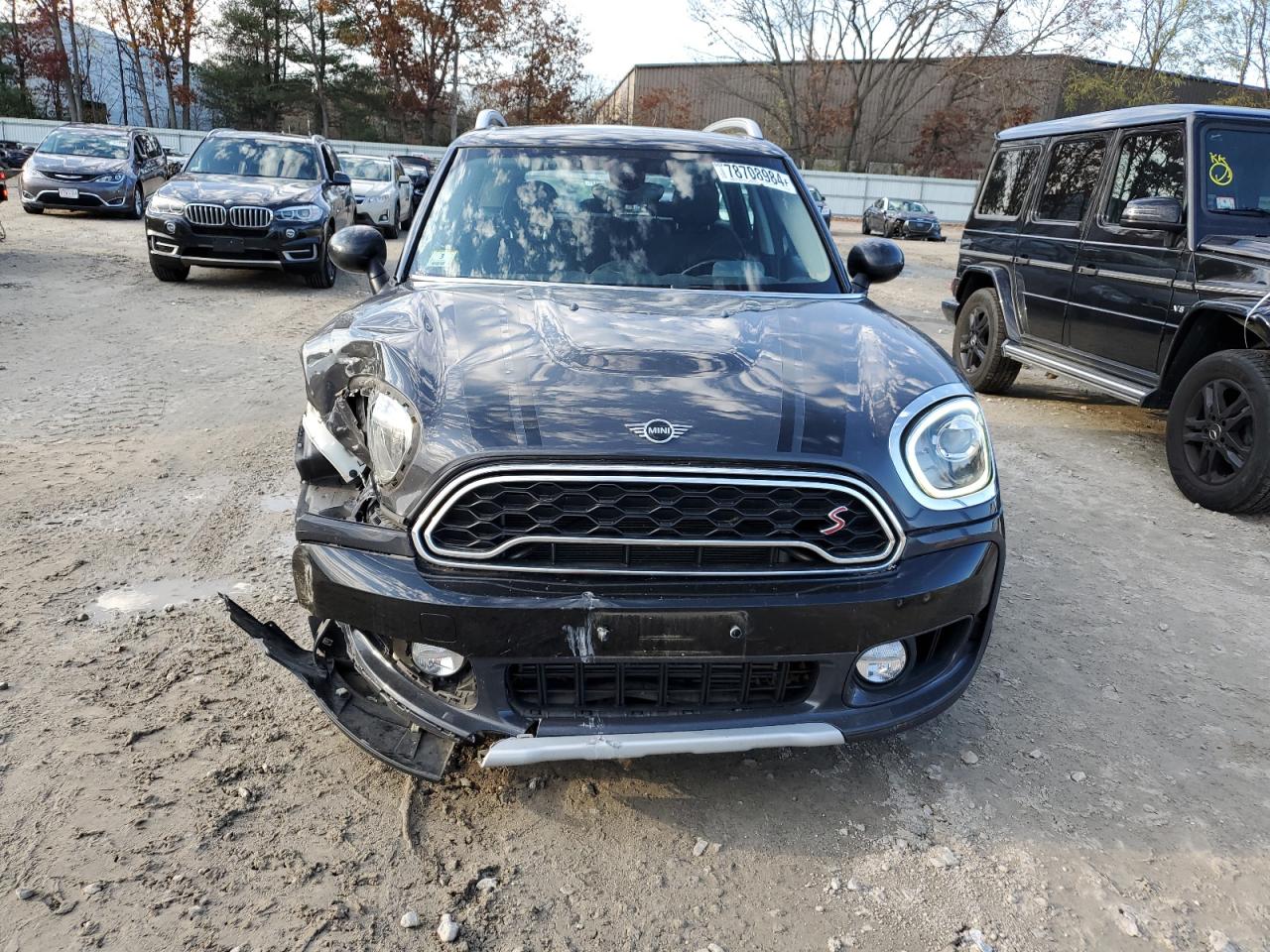 2019 MINI Cooper VIN WMZYT5C55K3E63335 Copart auction photo, front end damage thumbnail 5