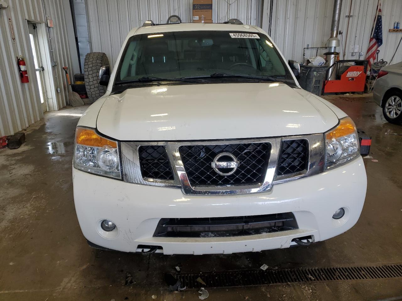 2015 Nissan Armada VIN 5N1AA0NC0FN619404 Copart auction photo, side / rear end damage thumbnail 4