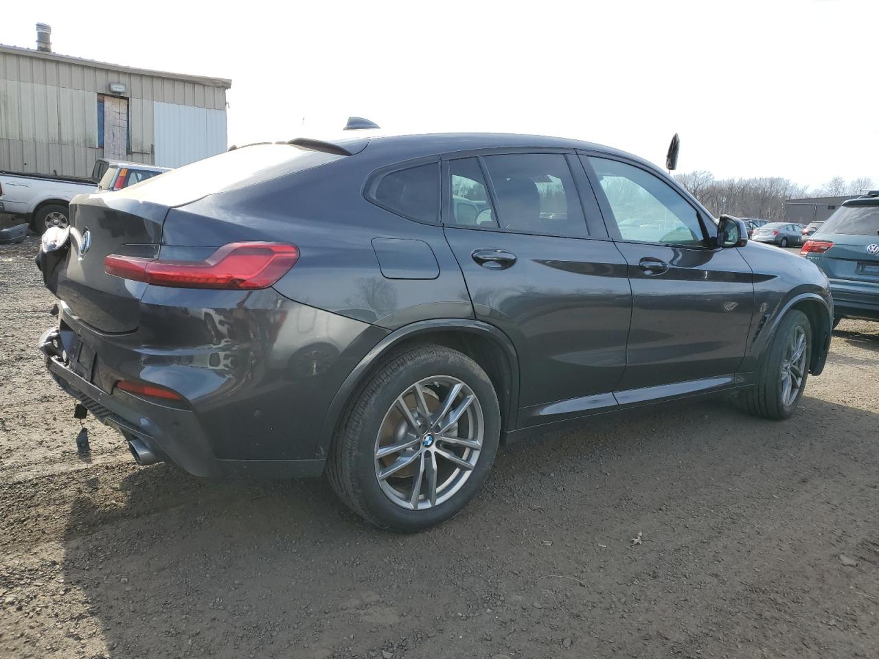 2019 BMW X4 VIN 5UXUJ3C5XKLG55647 Copart auction photo, rear end / front end damage thumbnail 3