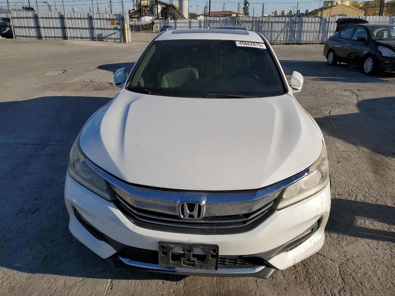 2016 Honda Accord VIN 1HGCR2F91GA094903 Copart auction photo, front end damage thumbnail 5