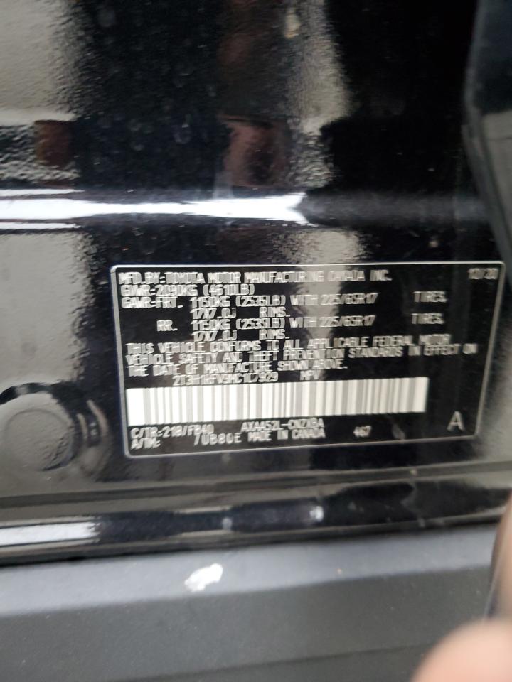 2021 Toyota RAV 4 VIN 2T3H1RFV9MC107929 Copart auction photo, front end damage thumbnail 14