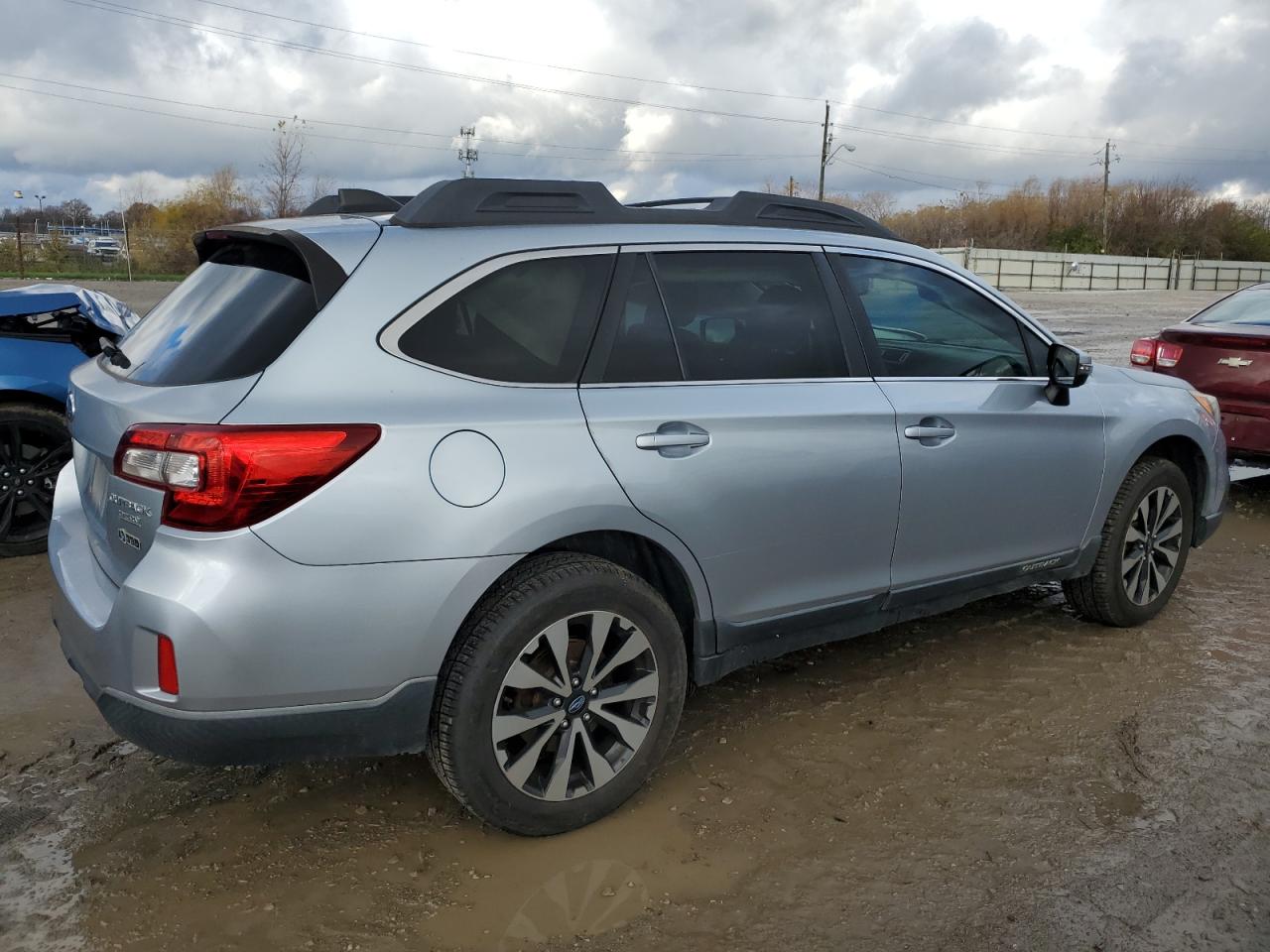 2017 Subaru Outback VIN 4S4BSAKC4H3379364 Copart auction photo, front end / side damage thumbnail 3