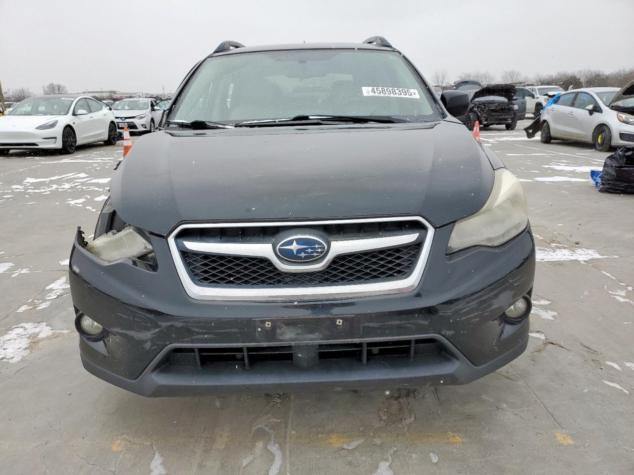 2014 Subaru XV VIN JF2GPAKCXE8254767 Copart auction photo, side / front end damage thumbnail 5