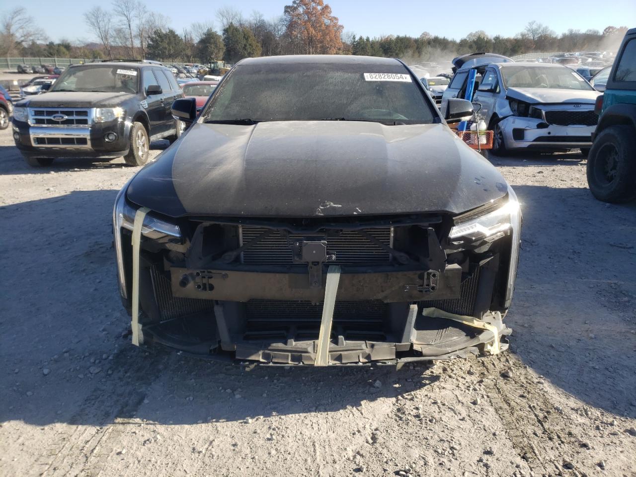 2022 Cadillac CT4-V VIN 1G6D75RPXN0410051 Copart auction photo, vandalism / front end damage thumbnail 5