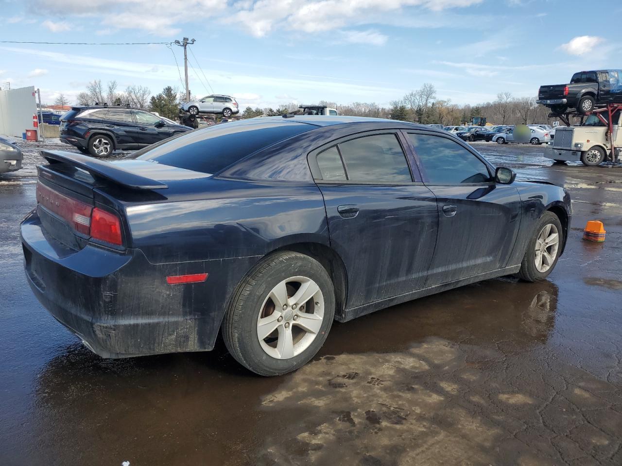 2012 Dodge Charger VIN 2C3CDXHG7CH164006 Copart auction photo, front end damage thumbnail 3