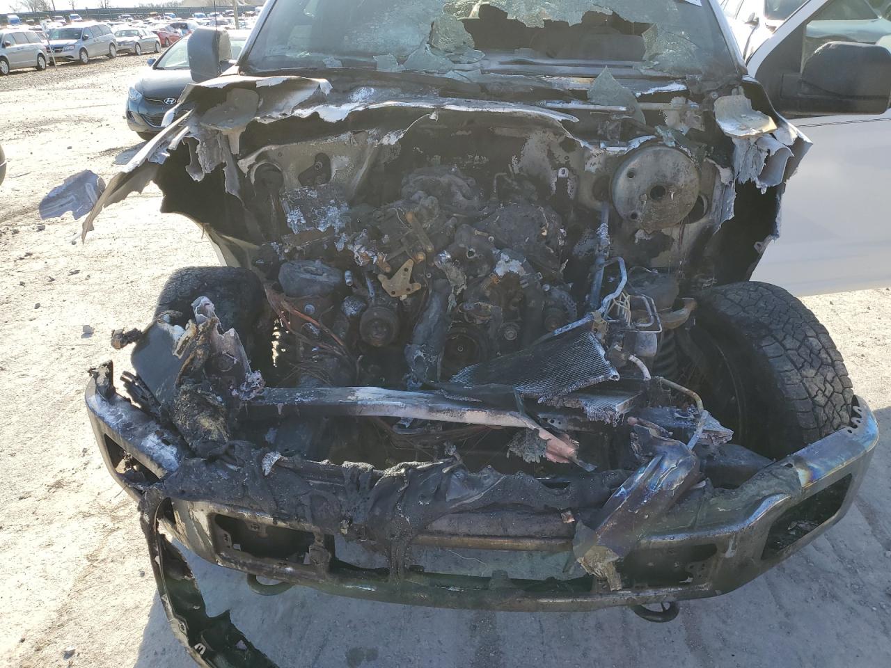 2018 Ford F-150 VIN 1FTEW1EB3JKE47481 Copart auction photo, burn damage thumbnail 11