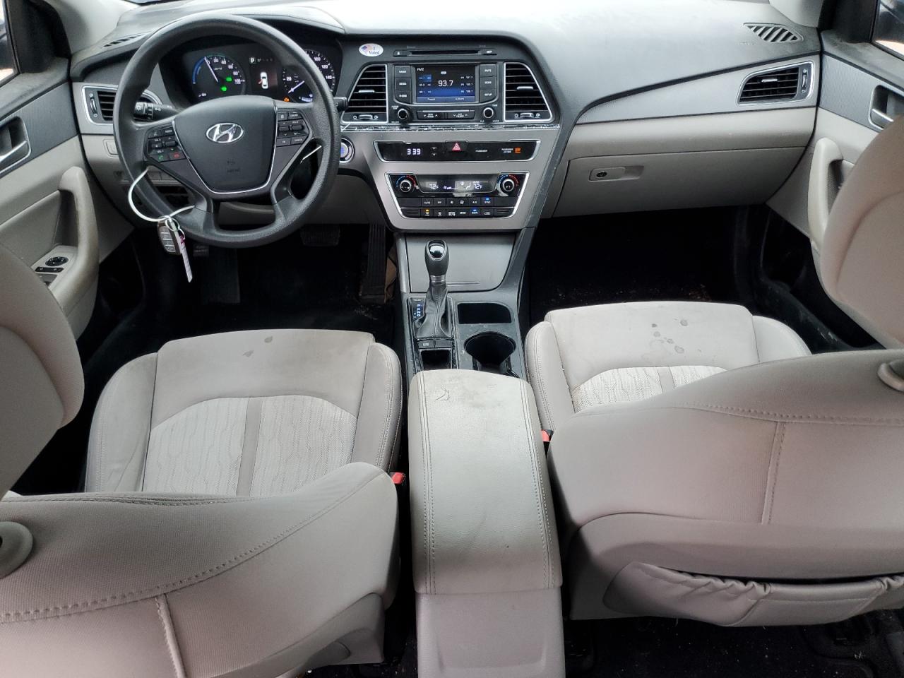 2016 Hyundai Sonata VIN KMHE24L16GA037856 Copart auction photo, front end / minor dent/scratches damage thumbnail 8