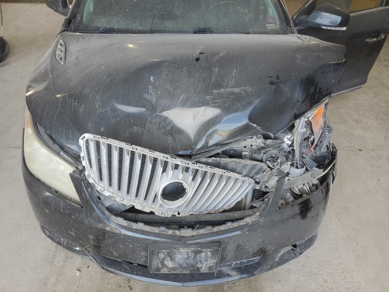 2010 Buick LaCrosse VIN 1G4GC5EGXAF210298 Copart auction photo, front end / side damage thumbnail 11