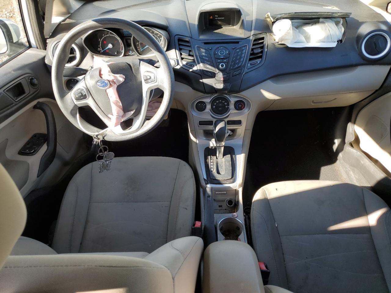 2018 Ford Fiesta VIN 3FADP4EJ3JM145009 Copart auction photo, front end damage thumbnail 8