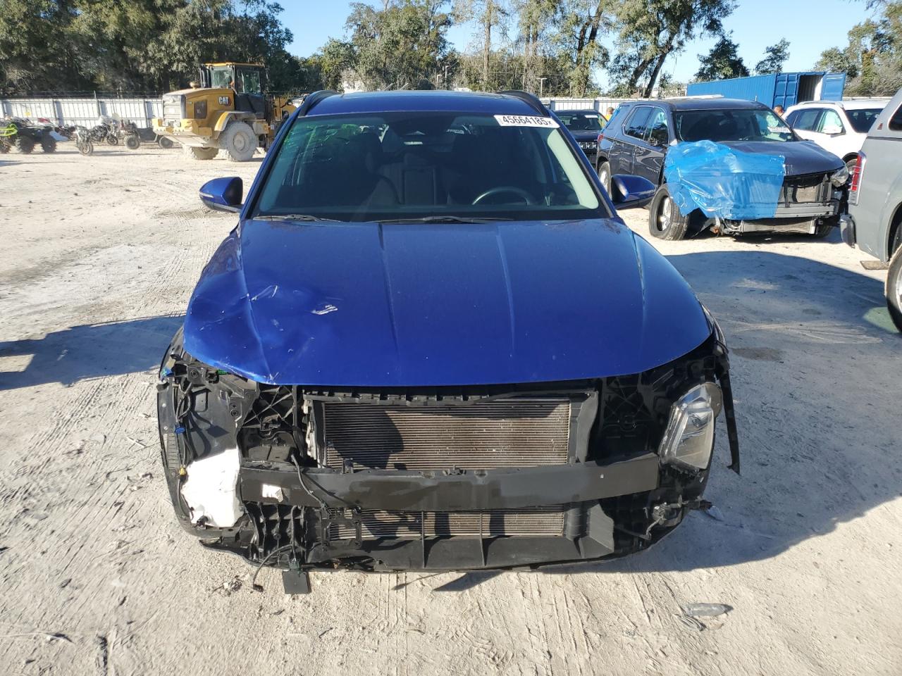 2022 Hyundai Tucson VIN 5NMJF3AE3NH053104 Copart auction photo, front end / minor dent/scratches damage thumbnail 5