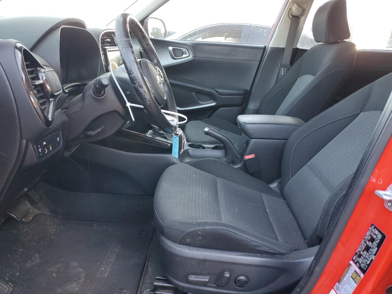 2020 KIA Soul VIN KNDJ33AU1L7065093 Copart auction photo, front end damage thumbnail 7