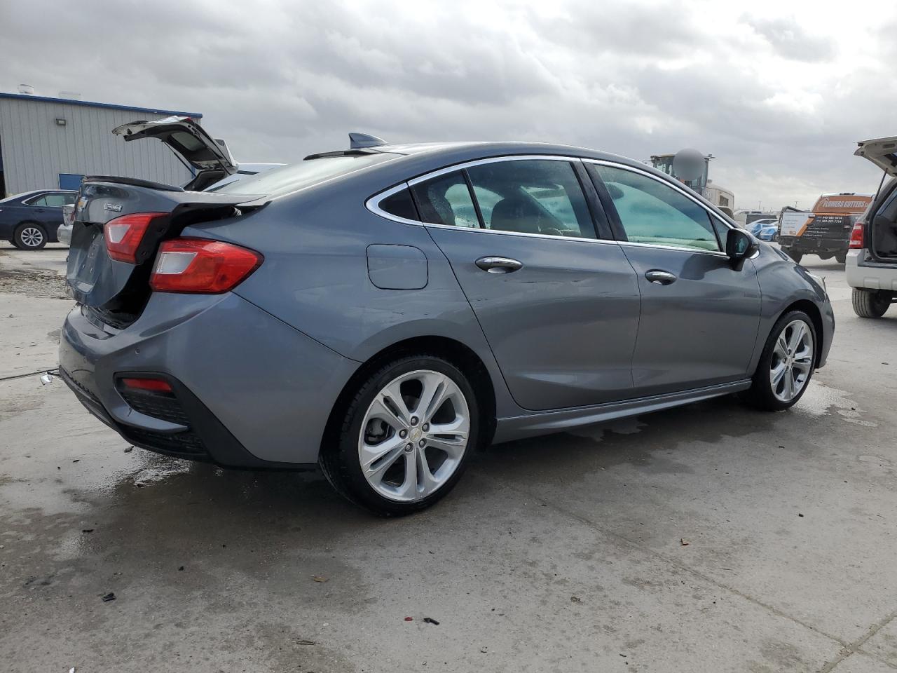 2018 Chevrolet Cruze VIN 1G1BF5SM4J7150974 Copart auction photo, rear end / side damage thumbnail 3