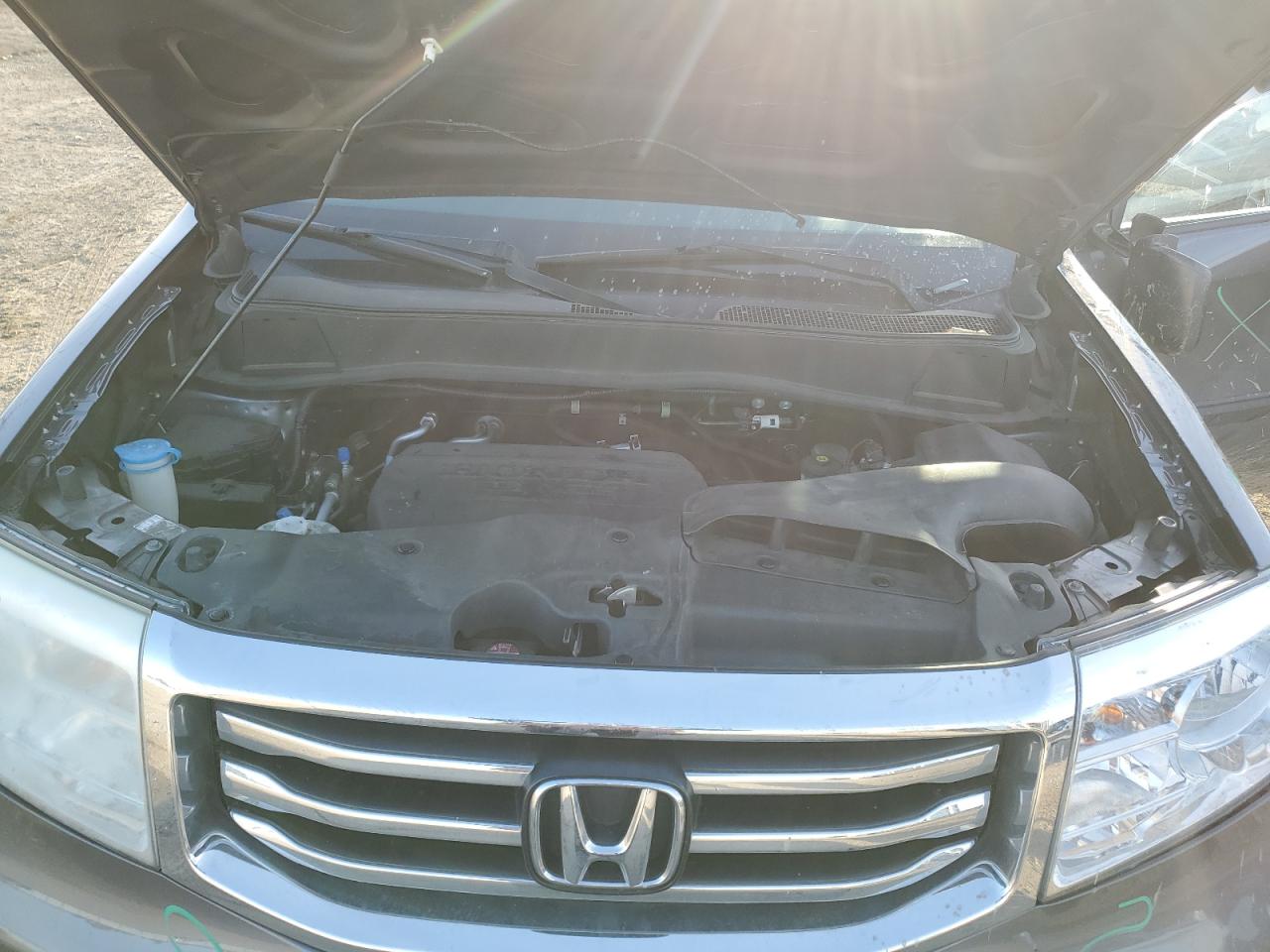 2014 Honda Pilot VIN 5FNYF3H20EB023084 Copart auction photo, all over damage thumbnail 12