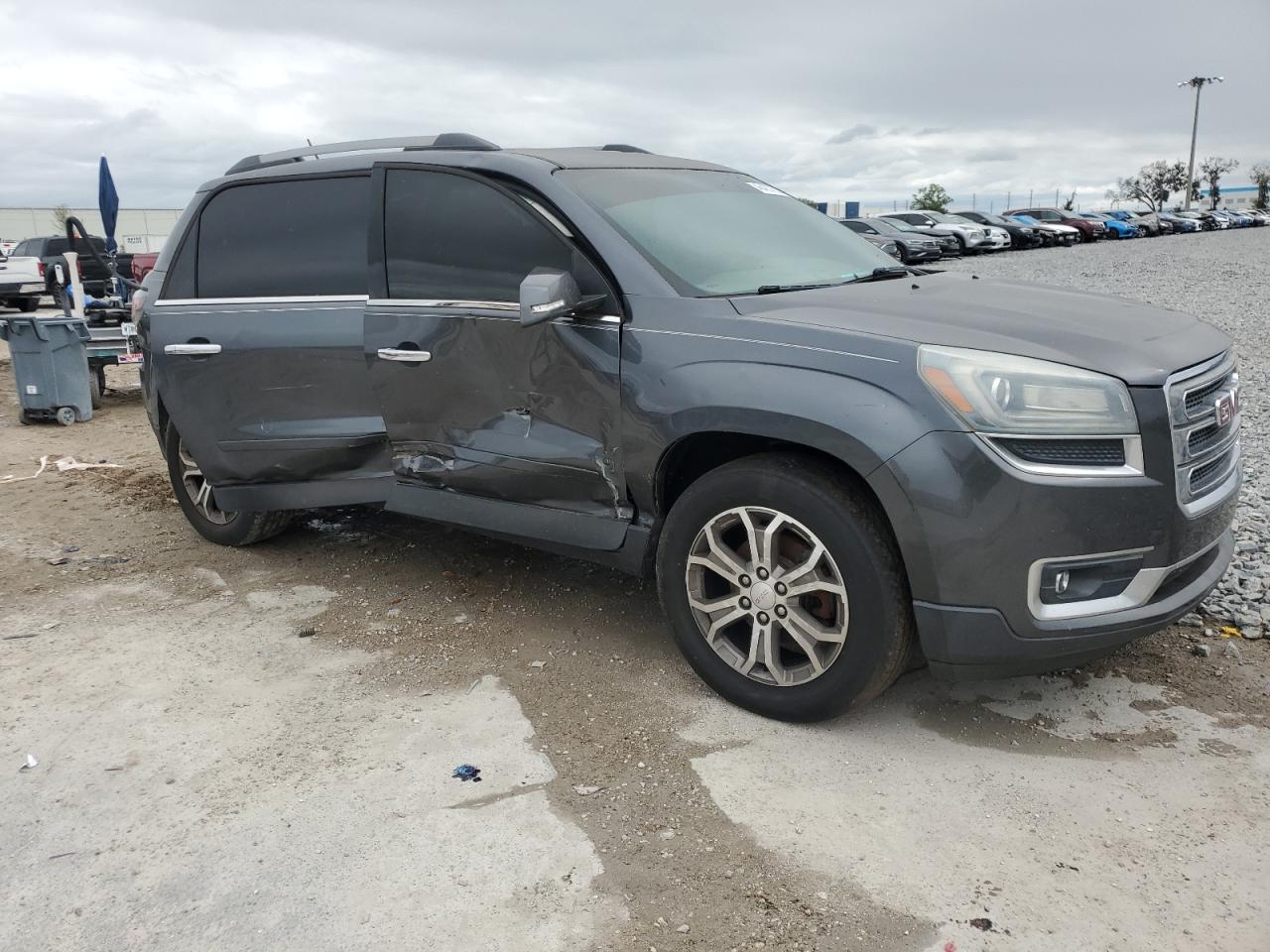 2014 GMC Acadia VIN 1GKKRRKD3EJ121890 Copart auction photo, side damage thumbnail 4