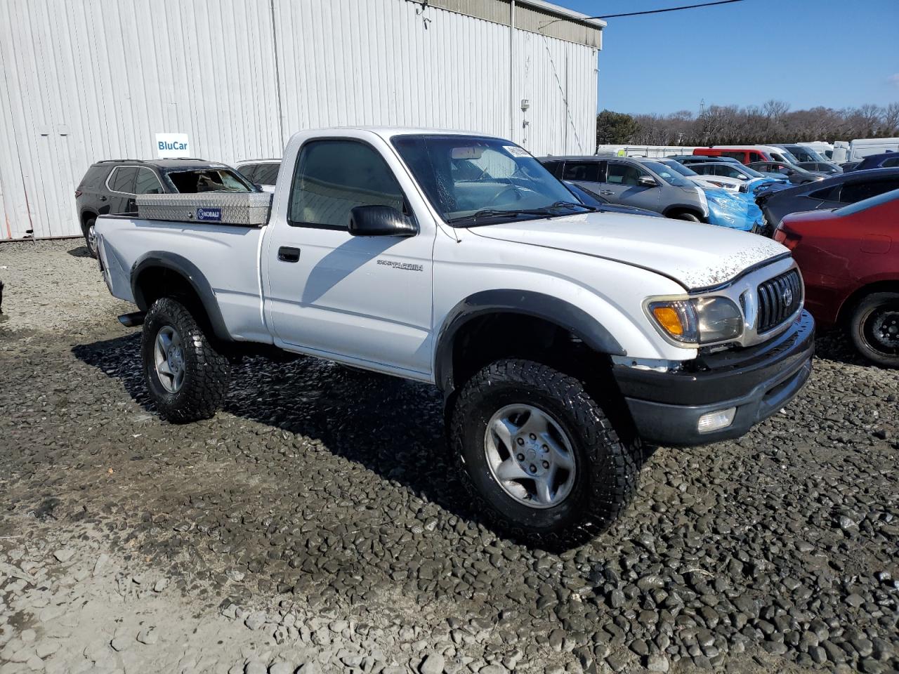 2002 Toyota Tacoma VIN 5TEPM62N62Z019380 Copart auction photo, rear end damage thumbnail 4