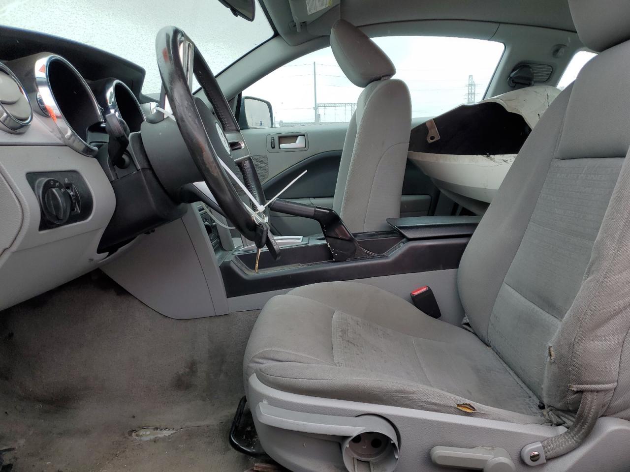2006 Ford Mustang VIN 1ZVFT80N165163891 Copart auction photo, rear end damage thumbnail 7