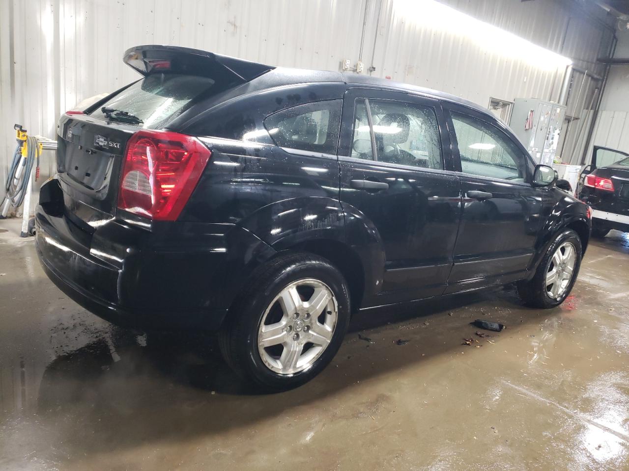 2007 Dodge Caliber VIN 1B3HB48B27D561217 Copart auction photo, front end / side damage thumbnail 3