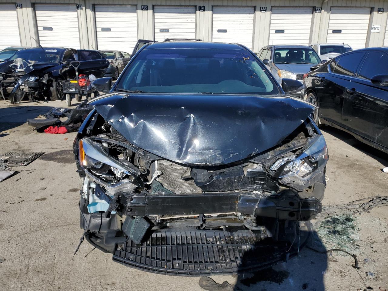 2016 Toyota Corolla VIN 5YFBURHE9GP499446 Copart auction photo, front end damage thumbnail 5