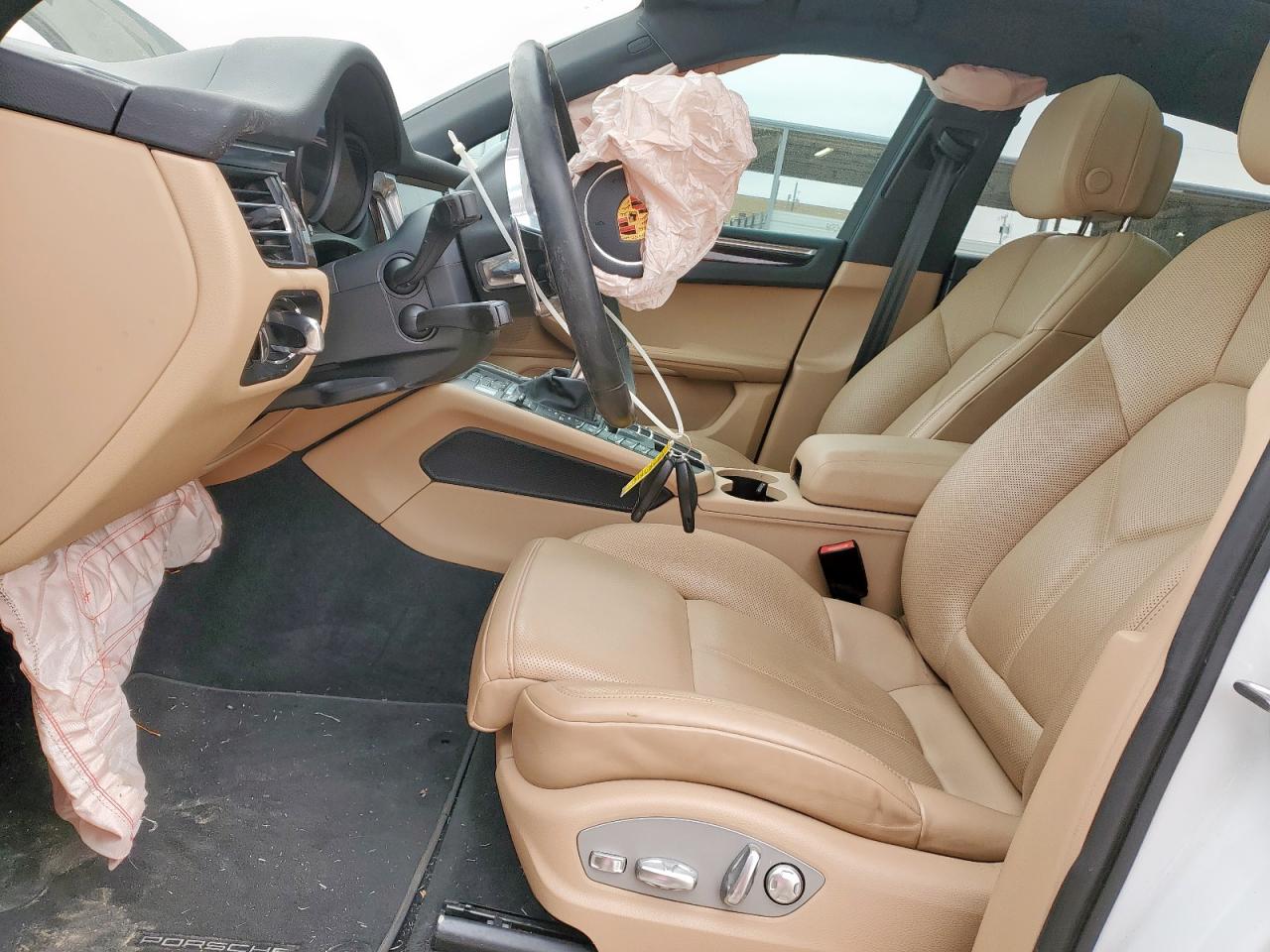 2021 Porsche Macan VIN WP1AB2A59MLB38529 Copart auction photo, front end damage thumbnail 7