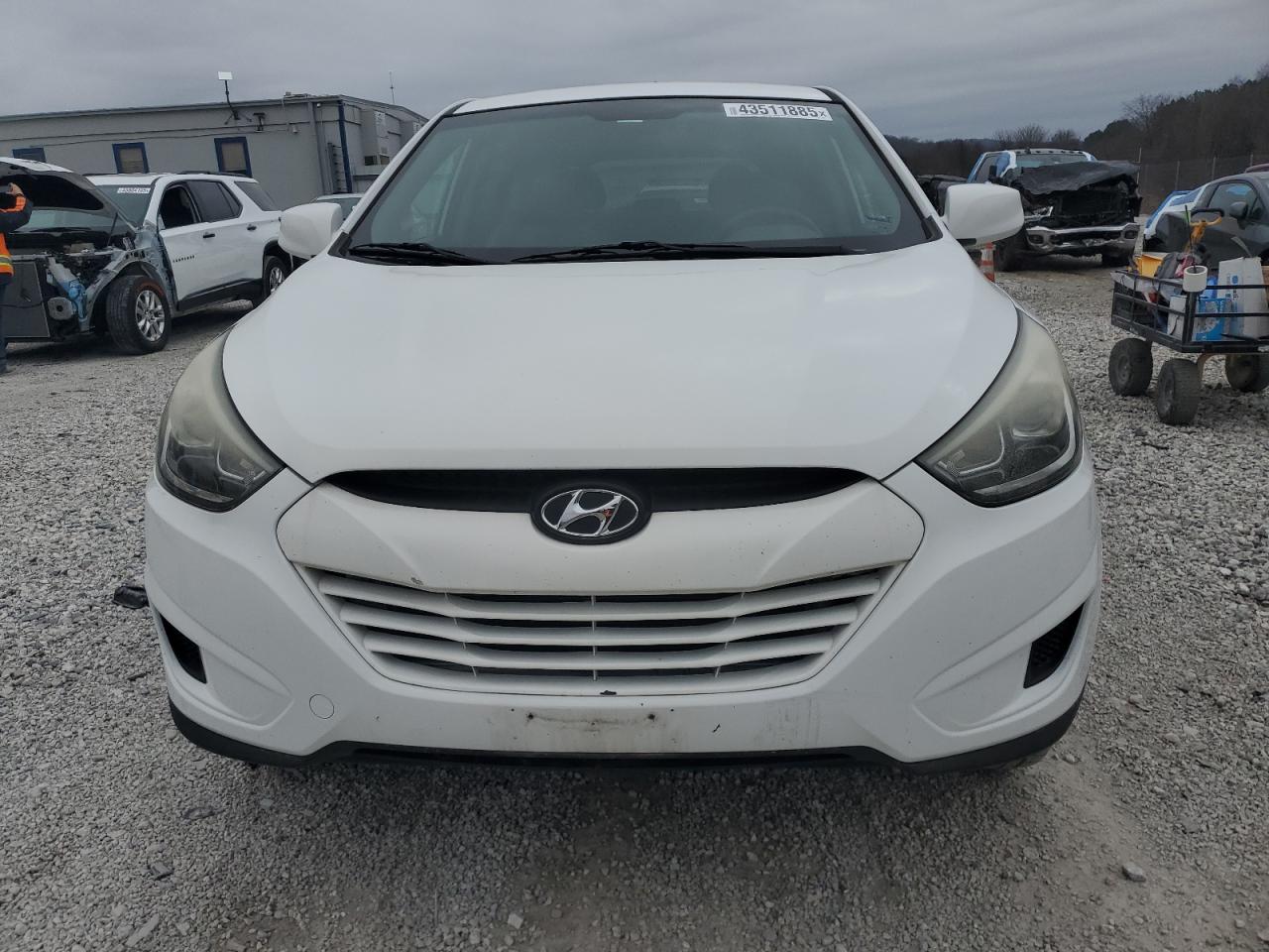 2015 Hyundai Tucson VIN KM8JTCAF7FU110041 Copart auction photo, side damage thumbnail 5