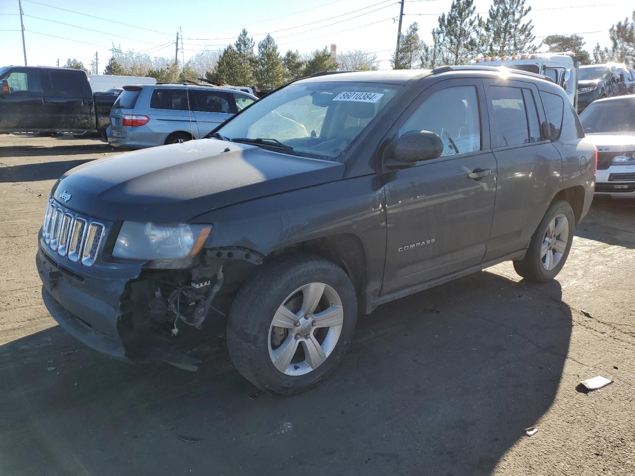 2014 Jeep Compass VIN 1C4NJCEB7ED522266