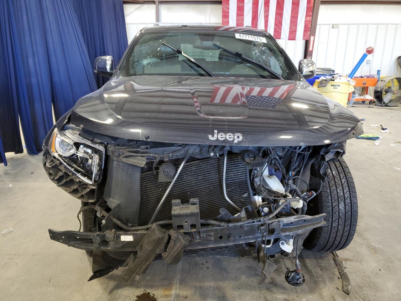 2014 Jeep Grand Cherokee VIN 1C4RJEBG1EC542788 Copart auction photo, front end damage thumbnail 5