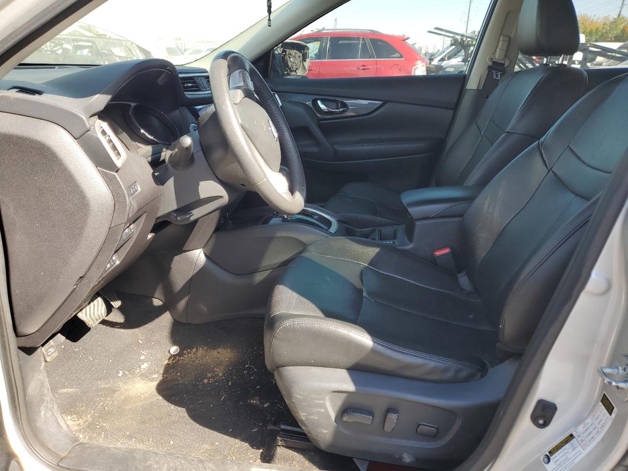 2016 Nissan Rogue VIN 5N1AT2MV9GC790917 Copart auction photo, front end damage thumbnail 7